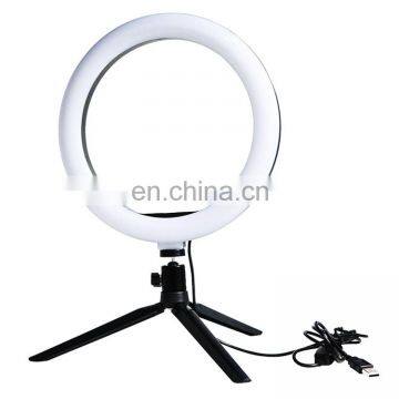 6 8 10 12 Inch Tiktok Video Live Broadcast LED Ring Light With Tripod Stand Cell Phone Holder photo-3