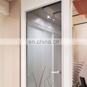 inside doors with glass frosted glass panel door sauna room glass door