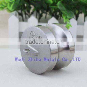 Factory direct supply stainless steel quick connector dust plug Type DP with top quality