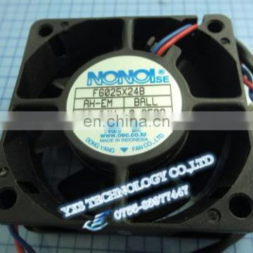 F6025X24B 6025 60*60*25mm 24V 0.25A cooling fan