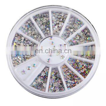 Different Shape AB Color Nail Rhinestones Nail Accessories Decorations