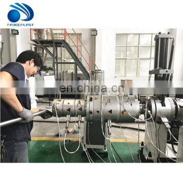 PVC PP PE Single Wall Corrugated Pipe Plastic Drainage Pipe Machine Line