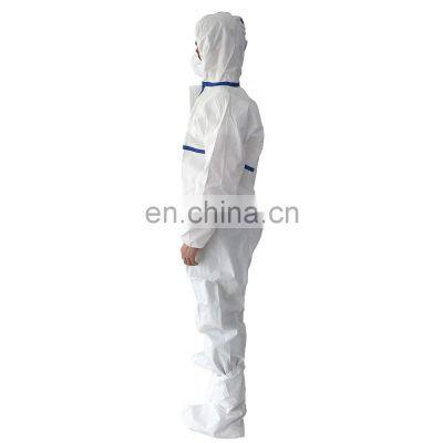Chemical Medical Disposable Safety Coverall Jumpsuit photo-3