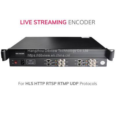 OTV-H48C HD SD H 264 Video Hardware 4 HDMI 8 CVBS AV to IP SRT RTMP Encoder for Live Streaming TV System photo-4