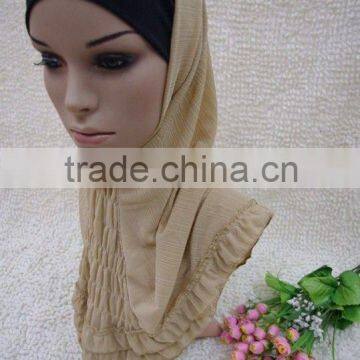 A031 latest design ruffle muslim hijab