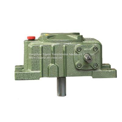 Wp Series 1400rpm Electric Motor Horizontal Worm Cast Iron Industrial Use Gearbox