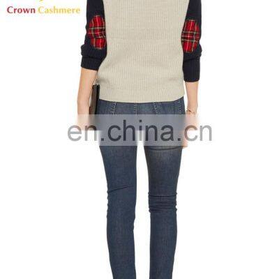 Монгольский пуловер изCashmere для женщин photo-2