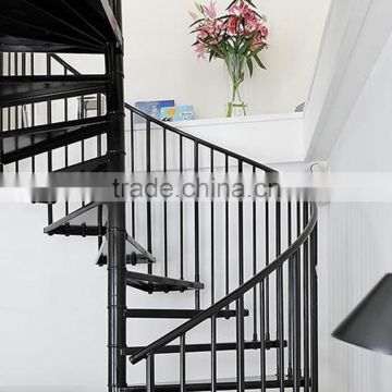 indoor stairs design metal spiral stair