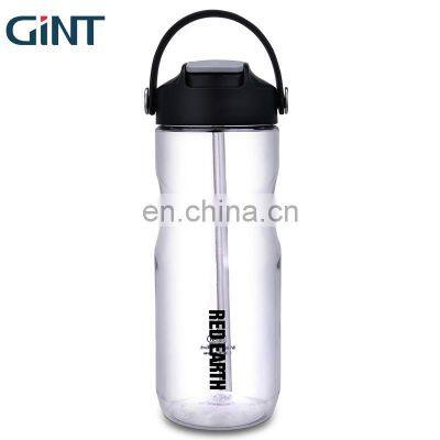 GINT 680ml Portable Made in China High Quality Plastic Water Bottle with Straw