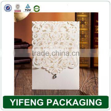 Fancy Luxurious 3d Laser Cut Wedding Invitation Card photo-6