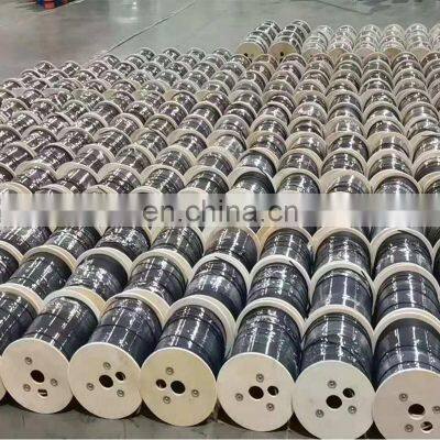 Dropcable indoor g657a1 2c 1 2 core fiber optic drop wire fiber optical fiber cables ftth cable