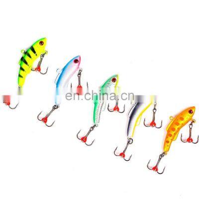 Hot sale 4.3/5/5.5cm 15/20/30g 4Colors Saltwater VIB Fish Bait