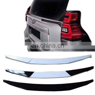 For Toyota Land Cruiser Prado FJ150 GRJ150 Rear  Middle  Spoiler Rear Trunk Wing ABS Unpainted Primer Color Car Accessories