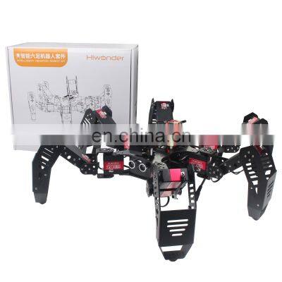 Finished 18DOF Hexapod Robot 2DOF PTZ Spider Robot with Main Board for Raspberry Pi 4B/1G