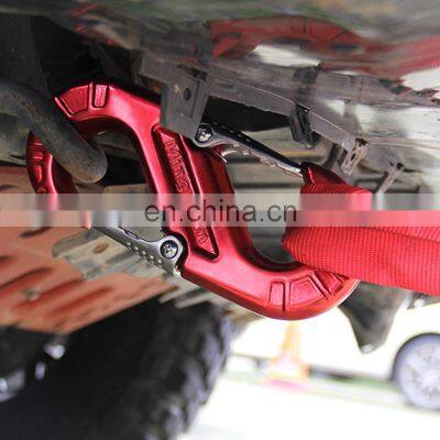 red rescue tow hook ring car trailer towing hook for off road