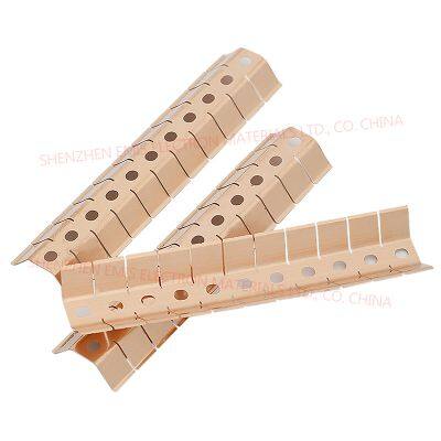 Factory price C17200 beryllium-copper finger stock EMI shielding gaskets/spring