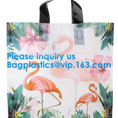 BIODEGRADABLE, FASHION SHOPPING BAGS, HANDLE HANDY BAG, CARRIER, SHOPPER, FLEXI LOOP, TYVEK BAGS