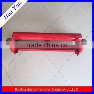 standard belt conveyor idler roller steel conveyor plain roller frame