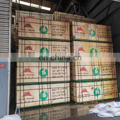 Film faced plywood 1220*2440*18mm marnie plywood wbp glue plywood Plastic formwork