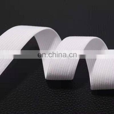 High Quality Nylon Webbing 25mm 32mm 38mm 50mm 60mm Black and White Elastic Band photo-2