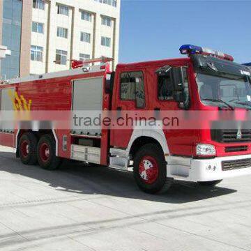 HOWO 6x4 fire fighting truck