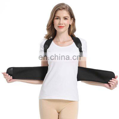 Adjustable Neoprene Back Support Brace Belt Posture Corrector photo-4