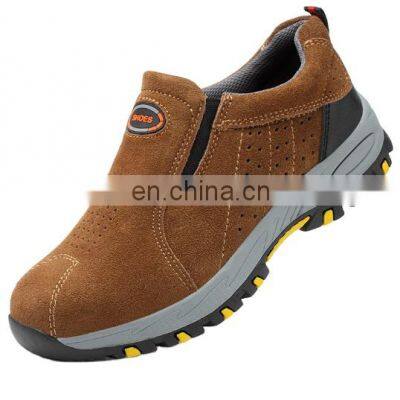 Steel toe  dual density pu sole safety boots