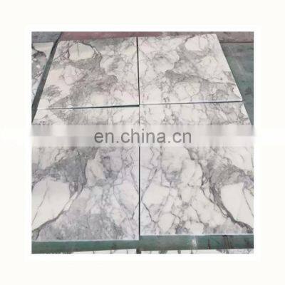 Good quality Italy Calacatta white marble tiles