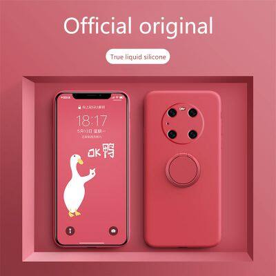 Mobile Phone Case Pack Liquid Silicone Bracket Ring Mate30 PRO All Inclusive Lens For Nova8 P50 40 30 photo-4