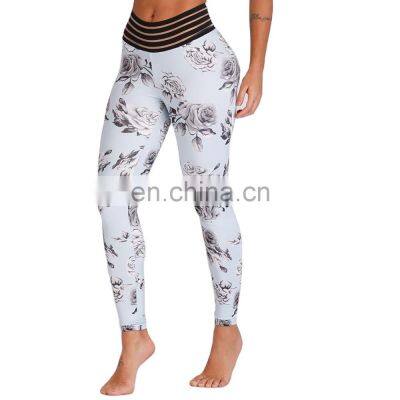 New Style Fashion butt lift print leggings high quality fitness leggings Print Elastic Fashion Long Slim women Leggings