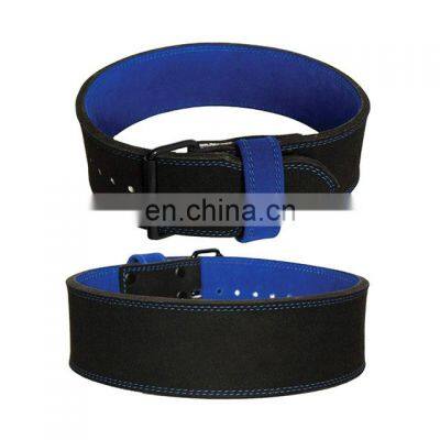 High Quality Heavy Duty Gym Fitness Workout Power Weight Lifting PU Leather Belt for Men Women