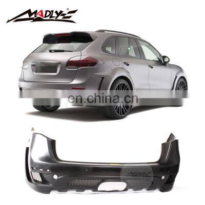 High Quality Body Kit for Porsche Cayenne 958 Body Kit for Cayenne 958 HM HNG Style Wide Body Middle Muffler 2011-2014 Year photo-2