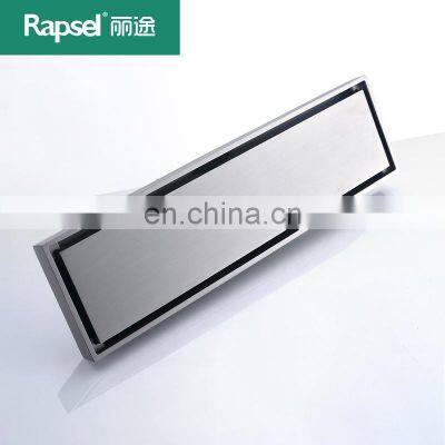 Stainless steel invisible shower drain shower channel linear bathroom floor drain