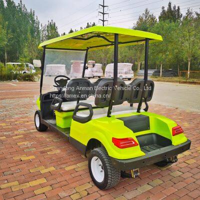 Electric Golf Cart ,two Rows 4 Seats,48V or 72v AC Moter