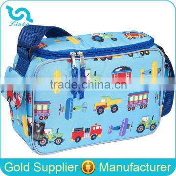 Factory Sale Durable Polyester Warm Kids Thermal Lunch Box Bag With Shoulder Strap