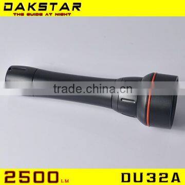 DAKSTAR DU32A 2500LM High Power Magnetic Switch IPX8 Scuba Diving Torch