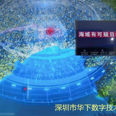 Coast Defense Radar Remote Ship Fusion Video Surveillance AIS Fusion Multi-sensor System photo-2