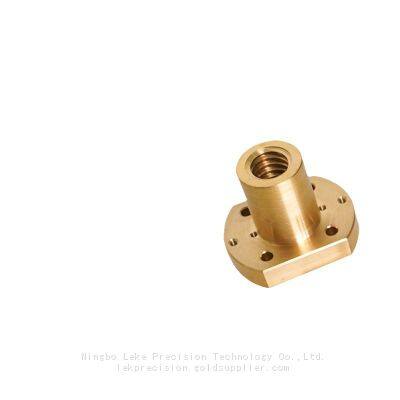 Copper nozzle Copper bushing Composite CNC lathe machining Stainless steel parts fastener processing