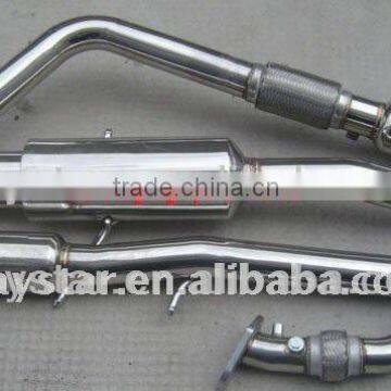 Stainless steel exhaust catback for Subaru WRX 01-06