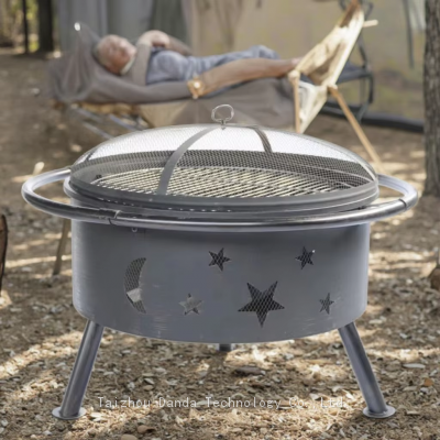 Portable High Quality Fire Pit With Smokeless Wood Burning Feature For Outdoor Patio Garden BBQ Grills Backyard Indoor Use