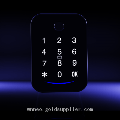 Smart Key Lock Box, TTLock APP Control, Fingerprint, Manual Keys, Access Card, EKey and Passcode Unlock, Bluetooth Wireless Lock Box, Electronic Lock Box for Airbnb Realtor House Office