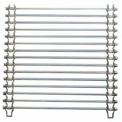Factory Direct Stainless/Galvanized Steel Ladder Conveyor Belt Knitted Wire Mesh for Heating Cooling Welding Bending Available