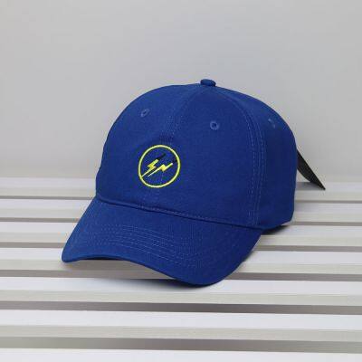Wholesale Unisex Lightning Embroidery Baseball Caps Spring and Autumn Outdoor Adjustable Casual Hats Sunscreen Hat Sports Cap