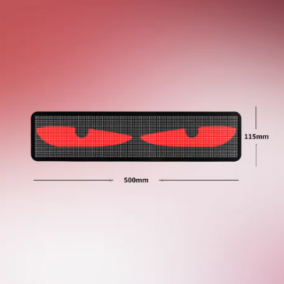 Panneau matriciel LED/pour usage dans les voitures intérieures/Contrôle Bluetooth/Étanche IP65(Wechat:13510231336)
