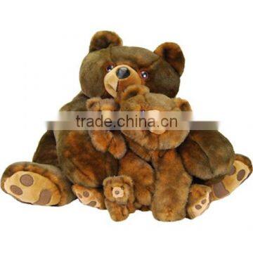 plush teddy bear family