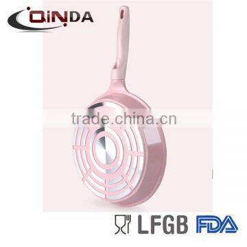 Forged aluminum aluminum ceramic frying pan