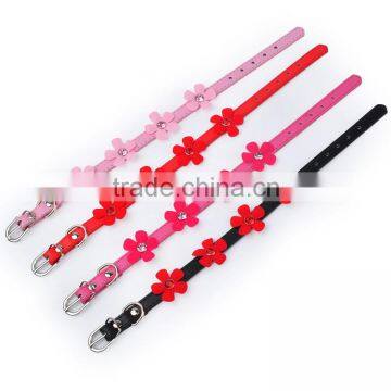 Wholesale Dog Chain Pet Supplies Acrylic Sunflower Dog Collars photo-3