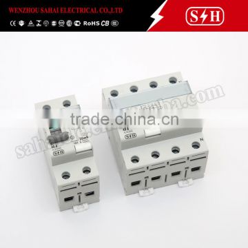 2P 30mA new model DXL RCD auto switch circuit breaker RCCB