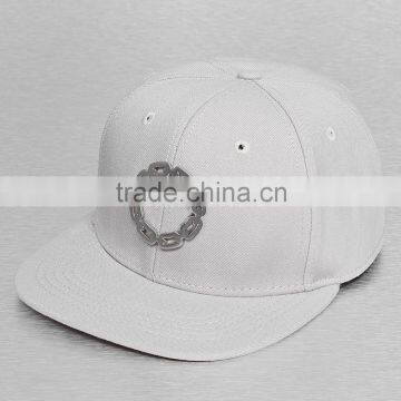 Wholesale High Quality Metal Logo Leather Strap Buckle Snapback Hat photo-3