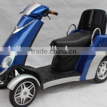 four wheels comfortable electric scooters/ motorcycle